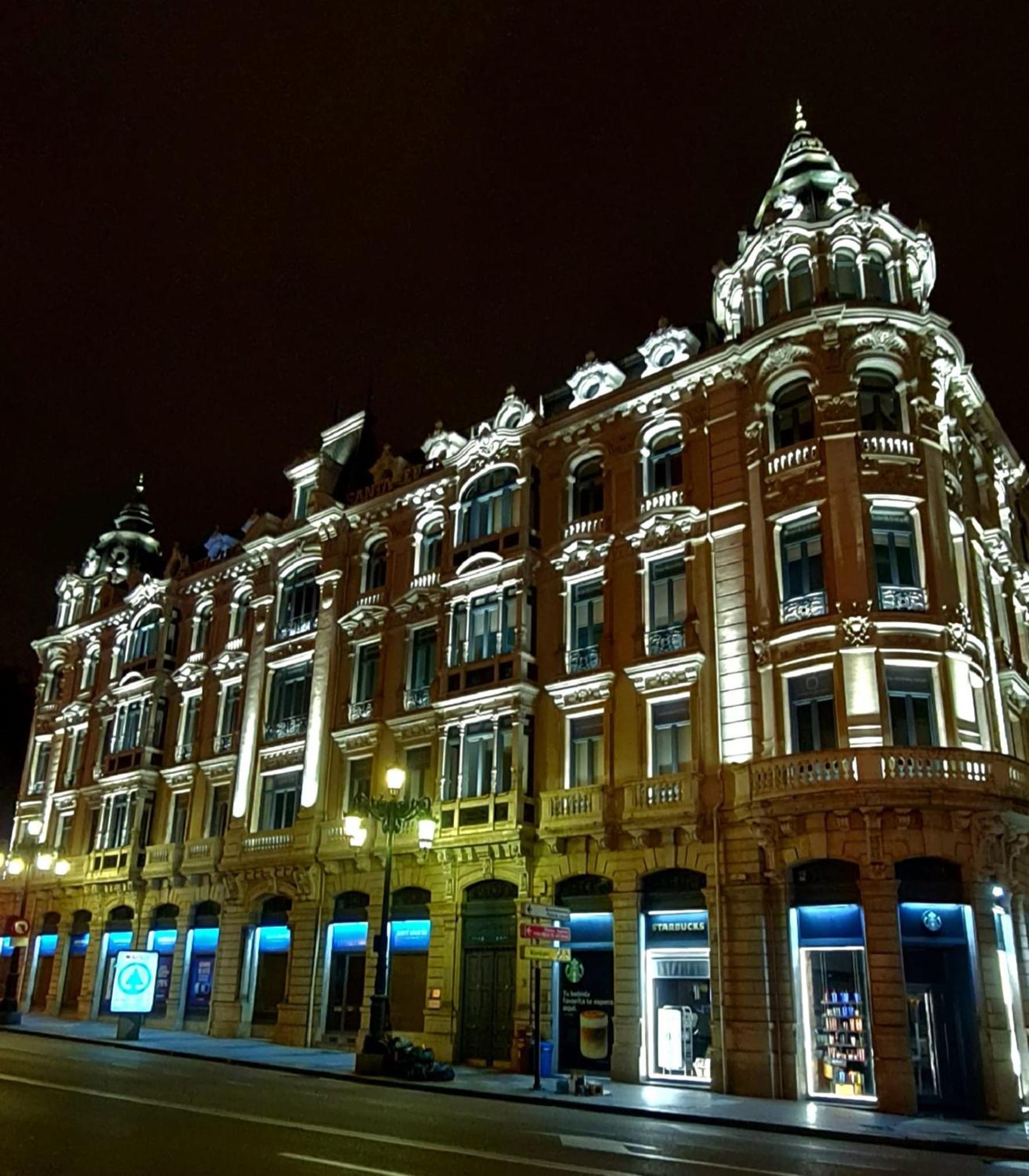 Апартаменты Atico De Diseno En El Centro Овьедо Экстерьер фото